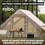 ROBO 6 Kişilik 4 Mevsim Şişme Kamp Çadırı - Görsel 4