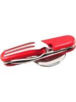 Square Kumanya Çakısı 6 Fonksiyonlu Kaşık Çatal Kiti Küçük Boy - Görsel 2