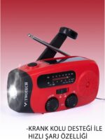 TWOTECH Deprem/acil Durum Radyosu ve Powerbank - Görsel 2
