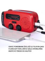 TWOTECH Deprem/acil Durum Radyosu ve Powerbank - Görsel 3