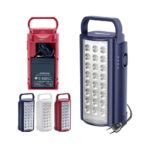 Rd-24 Şarjlı 3000 Mah LED Işıldak - Şarjlı Kamp Feneri / 3 Gün Aydınlatma Süresine Sahip 24 Güçlü Led