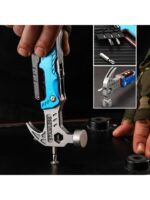 Dekohop Outdoor Profesyonel Çakı Çekiç Pense Ateş Taşı Vidalama Kamp Piknik ve Doğa Çok Fonksiyonlu alet seti - Görsel 4