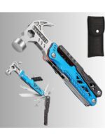 Dekohop Outdoor Profesyonel Çakı Çekiç Pense Ateş Taşı Vidalama Kamp Piknik ve Doğa Çok Fonksiyonlu alet seti - Görsel 2