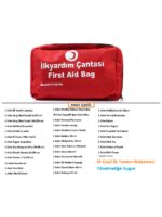 Doğal Eczane Ilk Yardım Çantası Ruhsata Uygun 35 Parça Ilk Yardım Seti Çantalı - Görsel 2