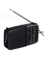 UltraTekno K-258 Pilli Cep Radyosu - Fm Radyo, Deprem Radyosu Taşınabilir Küçük Radyo - Görsel 2