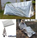 Açık Hava Acil Çadır Battaniyesi Uyku Tulumu Hayatta Kalma Yansıtıcı Barınak