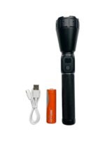 Yüksek Güçlü LED El Feneri Şarjlı 6000 Lümen Acil Durum Seti - IS002Y-7QB488 - Görsel 2