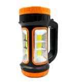 ataşbey Ps-0818b 3w 15w Uzun Menzilli Solar Güneş Panelli Powerbank Usb Çıkış Ultra Güçlü Ledli Şarjlı Fener - Görsel 4